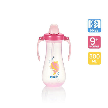 Pigeon Tall Straw Bottle (300ml) - 0