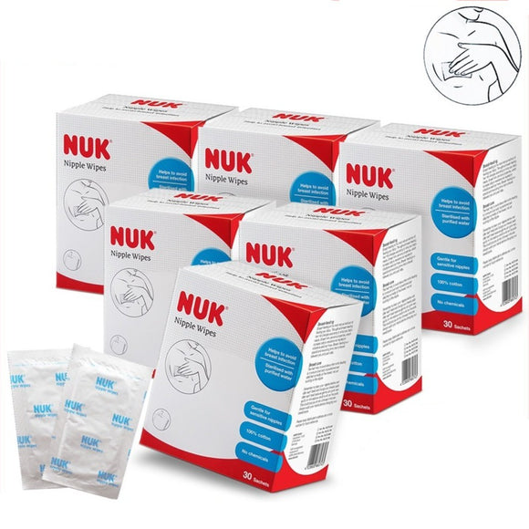 NUK Nipple Wipes - 30PCS Per Pack