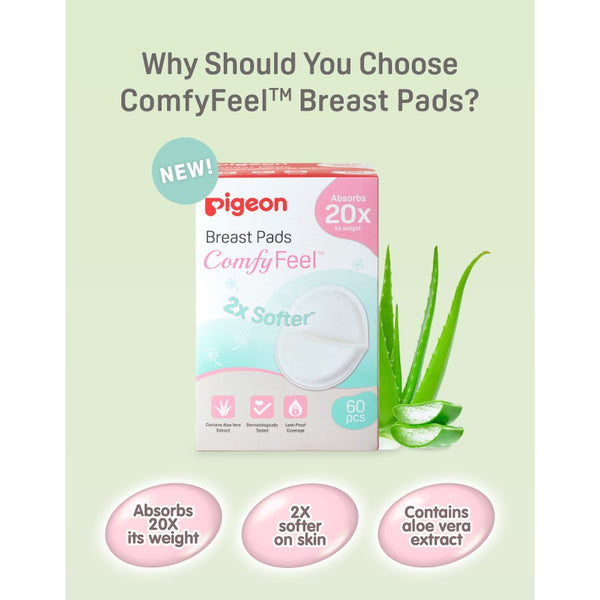 Pigeon Breast Pads Comfyfeel 60pcs (Promo)