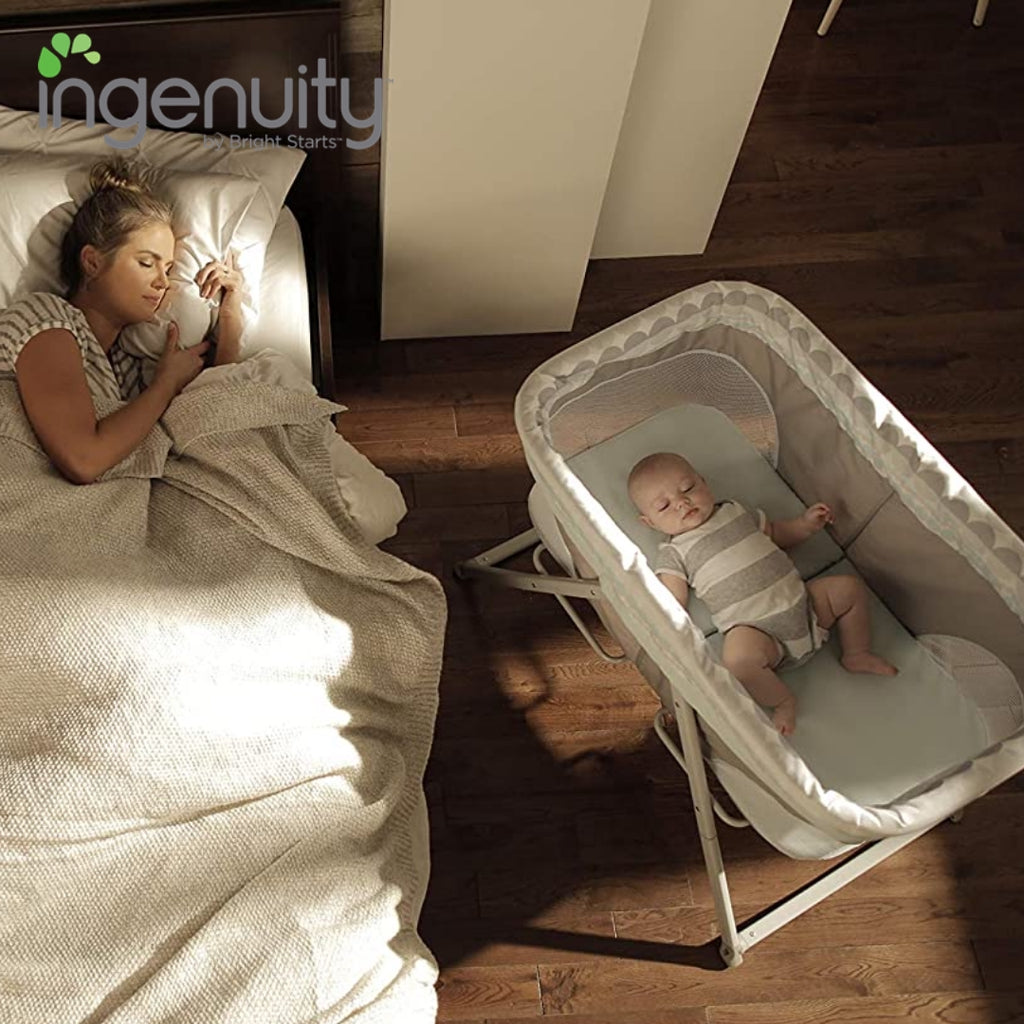 Ingenuity Foldaway Rocking Bassinet - Juniper - 0