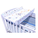 Lucky Baby Changing Table/ Changer W/Wooden Base - Specially for Baby Cot 60X120cm (Promo)