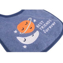 Luvable Friends 3pcs Emb Bib with Polyfill