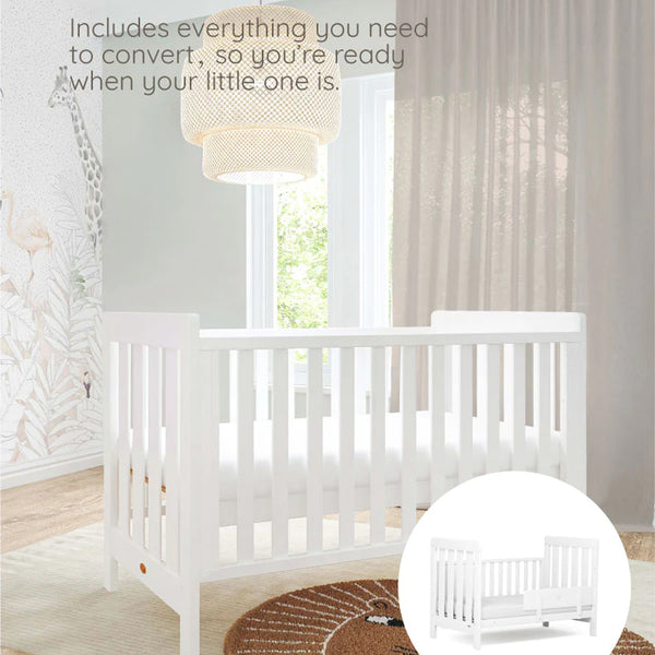 (Pre-order) [Free Installation] Australia Boori Daintree Premium Convertible Cot Bed + FREE Toddler Bed Guard - ETA Mid of May