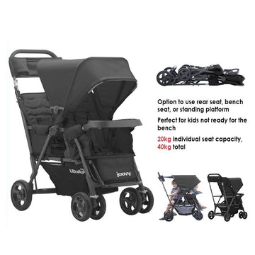 Joovy Caboose Too Ultralight Sit and Stand Stroller - 0