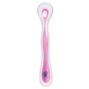 Nuby Silicone Soft Head Spoon (Green/ Purple/ Pink)-2