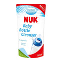 NUK 950ml Bottle Cleanser + 750ml Refill Pack + Bottle Tong + Deluxe Teat Brushes (Random Colour) Bundle (Promo)