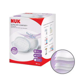 NUK Ultra Dry Comfort+ Breast Pads (60 Pads)(Promo)