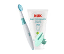 NUK Baby Toothpaste With Starter Toothbrush (Natural Apple & Banana Flavor)-1