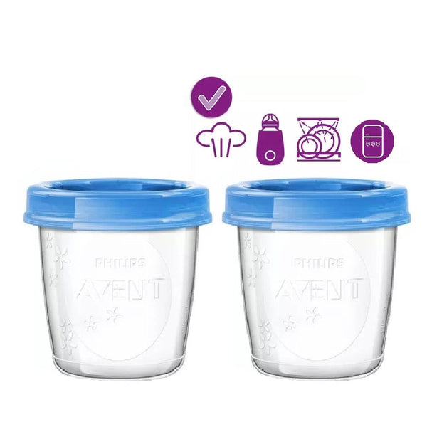 Avent baby sales food storage cups
