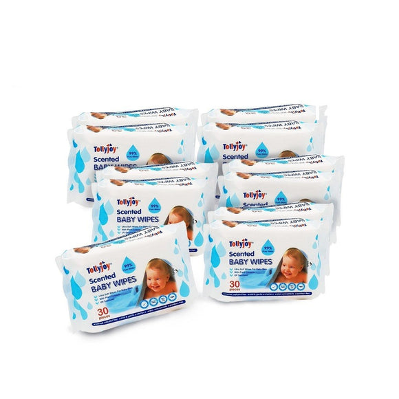 Tollyjoy Scented Baby Wipes - 2 In 1