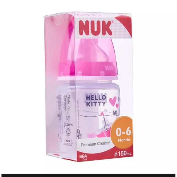 NUK Hello Kitty Limited Edition Premium Choice Bottle