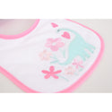 Luvable Friends 3PC Emb Bib with Polyfill