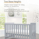 (Pre-order) [Free Installation] Australia Boori Daintree Premium Convertible Cot Bed + FREE Toddler Bed Guard - ETA Mid of May