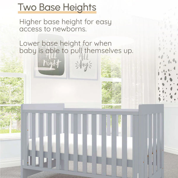 Australia Boori Daintree Premium Convertible Cot Bed + FREE Toddler Bed Guard