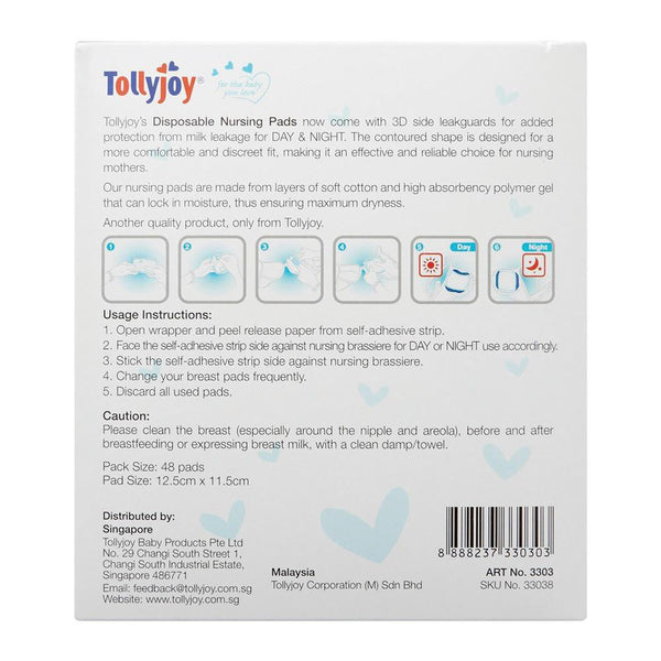 Tollyjoy Day and Night Disposable Nursing Pads x1 Box  (Promo)