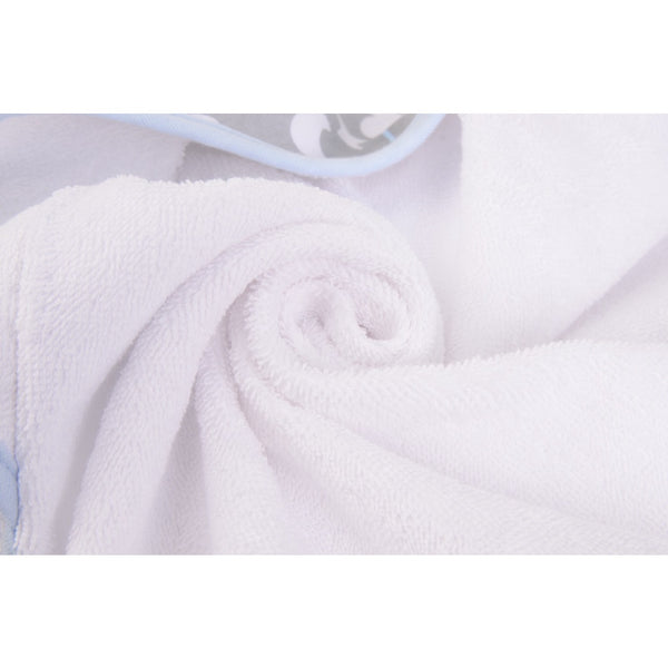 Hudson Baby 1pc Hooded Towel & Washcloths (Woven Terry)