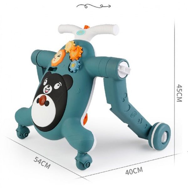 Lucky Baby 3 In 1 Musical Baby Pusher/Roller/Scooter