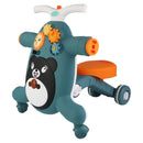 Lucky Baby 3 In 1 Musical Baby Pusher/Roller/Scooter-2