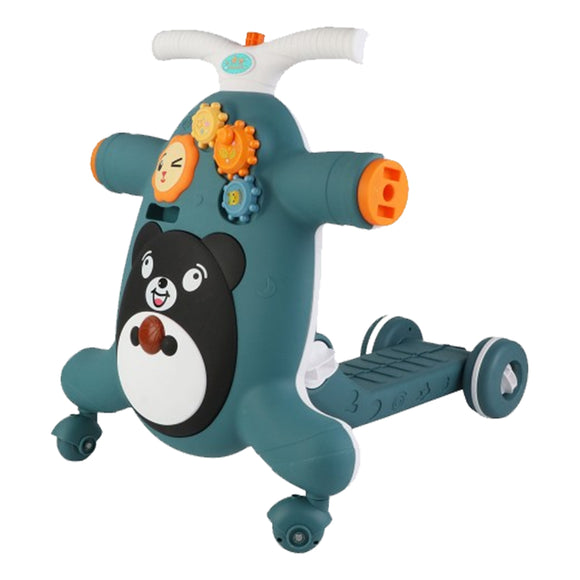 Lucky Baby 3 In 1 Musical Baby Pusher/Roller/Scooter