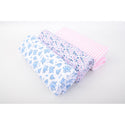 Hudson Baby 3pcs Flannel Receiving Blanket