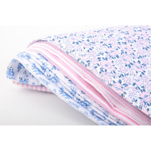 Hudson Baby 3pcs Flannel Receiving Blanket