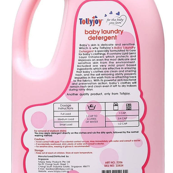 Tollyjoy Baby Laundry Detergent Bottle