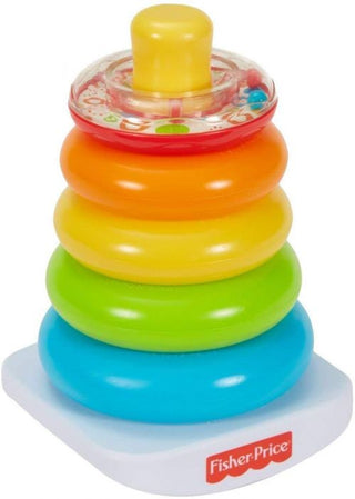 Buy n8248-multicolor Fisher Price Baby Education Toys Brilliant Basics Rock a Stack