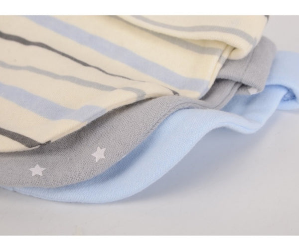 Hudson Baby 3pcs Cap Set (0-6M)