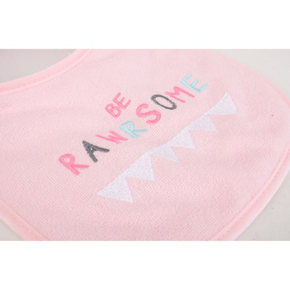 Luvable Friends 3PC Emb Bib with Polyfill