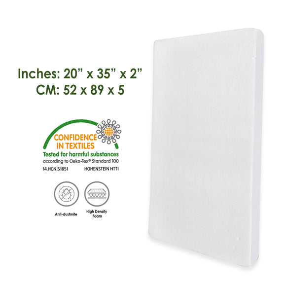 Babydreams Baby Mattress High Density/Anti-Dust Mite/Anti-Bacterial Foam Mattress (Playpen, Baby Cot )
