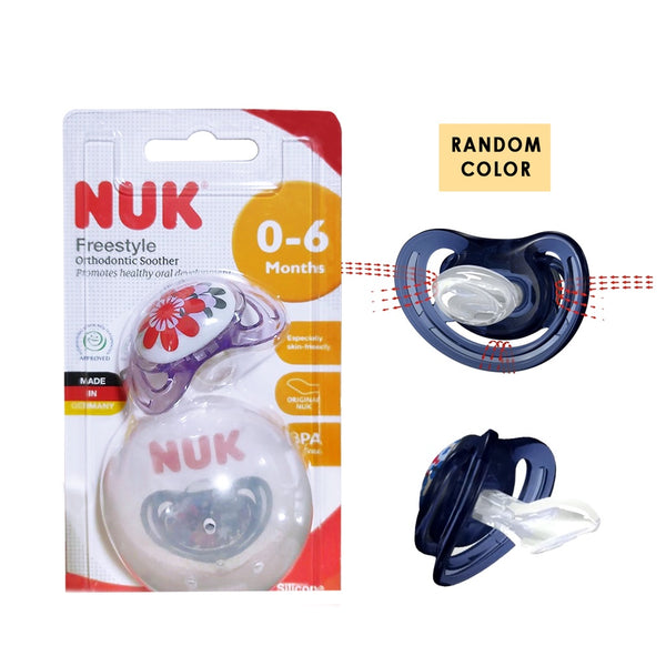 Nuk Silicone Soother + 2in1 Feeder Teether Bundle (Promo)