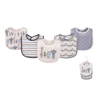 Buy royal-safari Hudson Baby 5pcs Interlock Drooler Bib