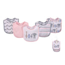 Hudson Baby 5pcs Interlock Drooler Bib-2
