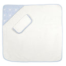 Hudson Baby 1pc Hooded Towel & Washcloths (Woven Terry)-12