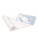 Hudson Baby 1pc Hooded Towel & Washcloths (Woven Terry)