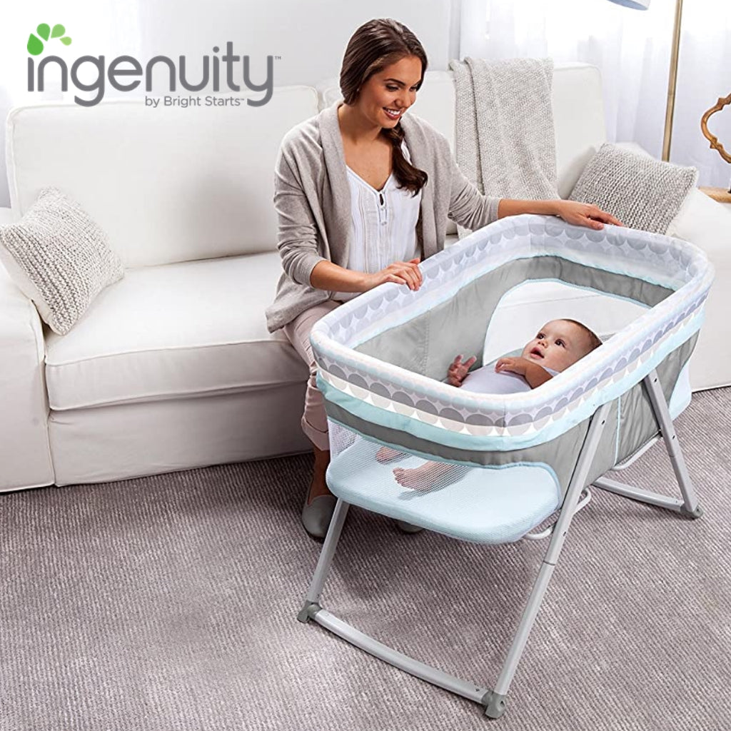 Ingenuity Foldaway Rocking Bassinet - Juniper