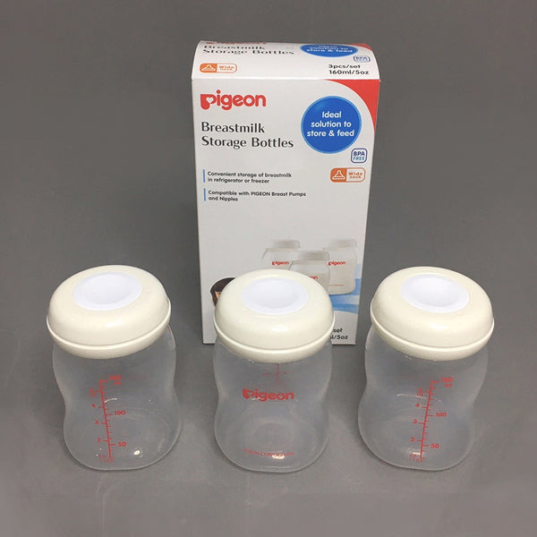 Pigeon Breastmilk Storage Bottles Wide Neck