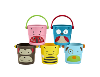 Skip Hop Zoo Stack and Pour Buckets