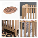 (Pre-order) [Free Installation] Australia Boori Daintree Premium Convertible Cot Bed + FREE Toddler Bed Guard - ETA Mid of May
