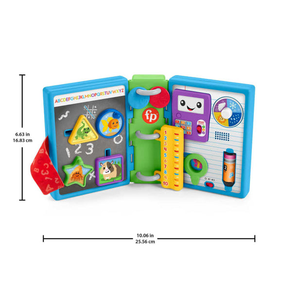 Fisher Price Laugh & Learn 123 Schoolbook Electronic Infant Activity Toy