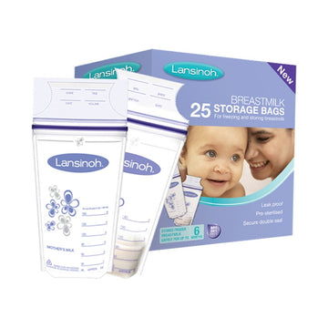 Lansinoh Breastmilk Storage Bags (25 Bags)
