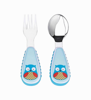 Buy owl Skip Hop Zoo Utensils Fork & Spoon