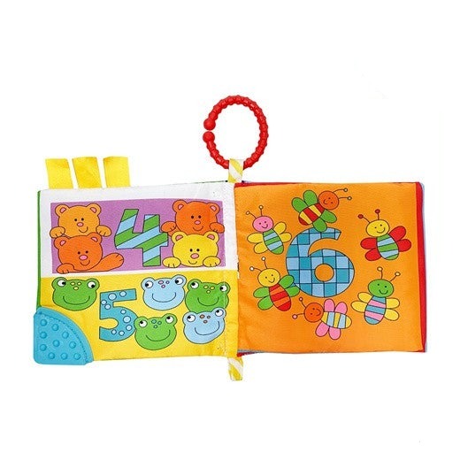 Lucky Baby Smartee Teether Cloth Book (Alphabet / Number/ Animal)