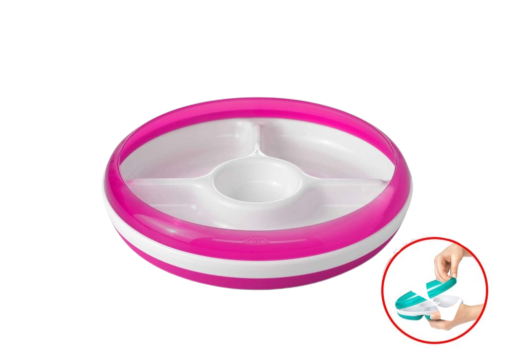 OXO Tot Divided Plate with Removable Ring - 0