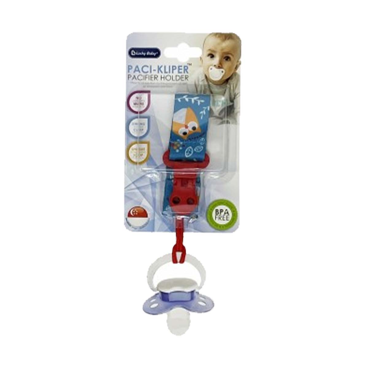 Lucky Baby Paci-Kliper™ Pacifier Holder - 0