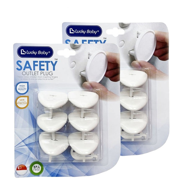 Lucky Baby Safety™ Outlet Plug (2 Packs)