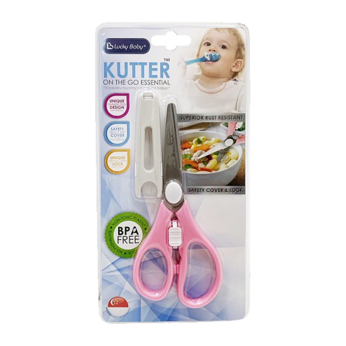 Lucky Baby Kutter™ On The Go Essential Scissors - 0