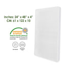 Babydreams Baby Mattress High Density/Anti-Dust Mite/Anti-Bacterial Foam Mattress (Playpen, Baby Cot )-2