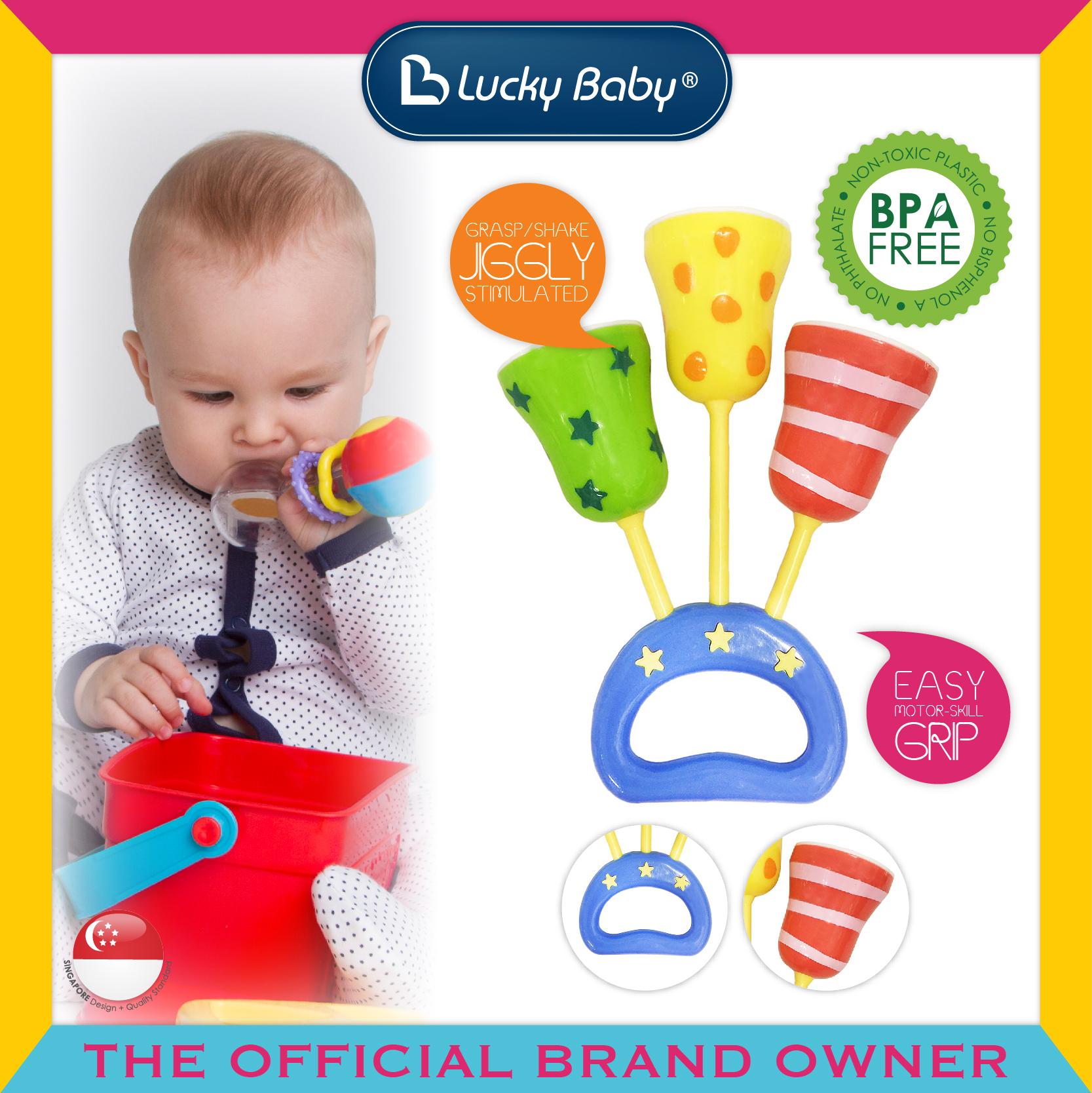 Lucky Baby Jiggly Bell Rattle