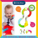 Lucky Baby Jiggly Twist Rattle Series